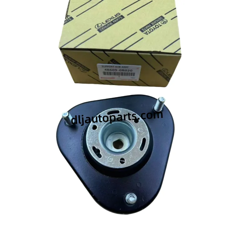 Bejgħ bl-ingrossa Strut Mount 48609-0R020 Sistemi ta' Sospensjoni Shock Absorber Support Engine Rubber Mount Għal TOYOTA RAV4